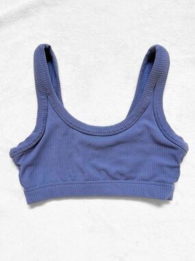 ALO Yoga Wellness Bra – Infinity Blue – Small
